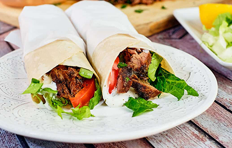 Mixed Shawarma Wrap